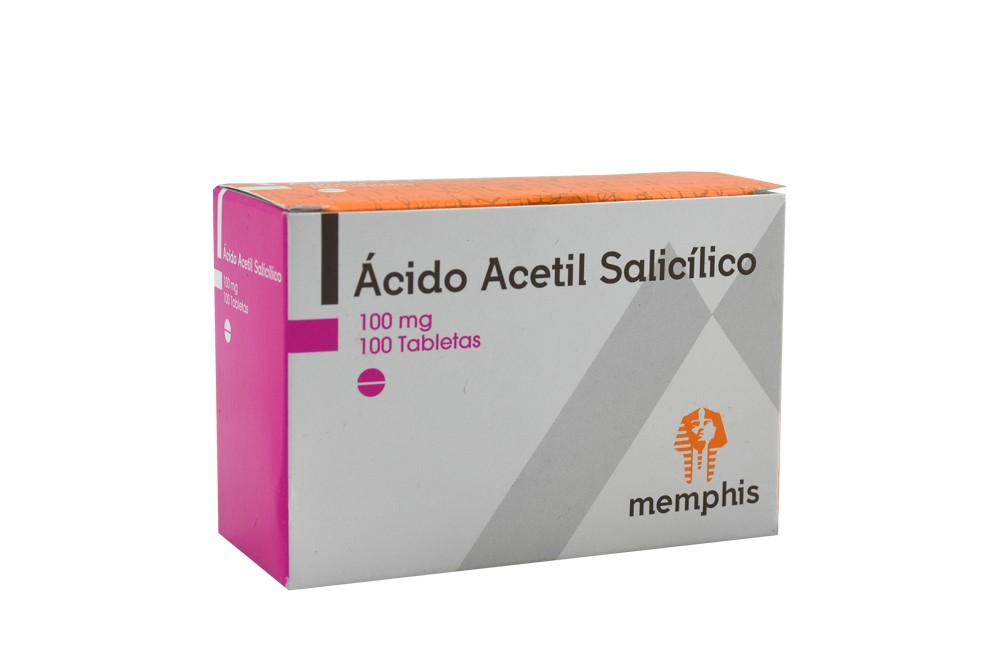 Ácido Acetil Salicílico 100 Mg