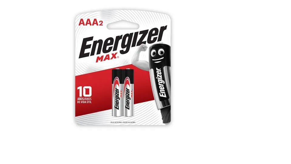 PILA ENERGIZER MAX ALKALINA AAA 2 UNI