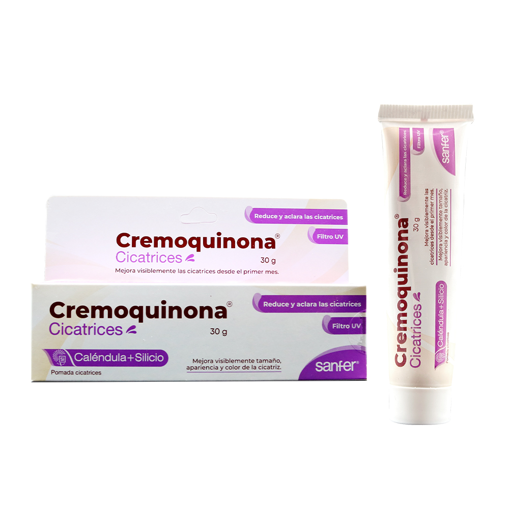 Cremoquinona Cicatrices Calendula + Silicio