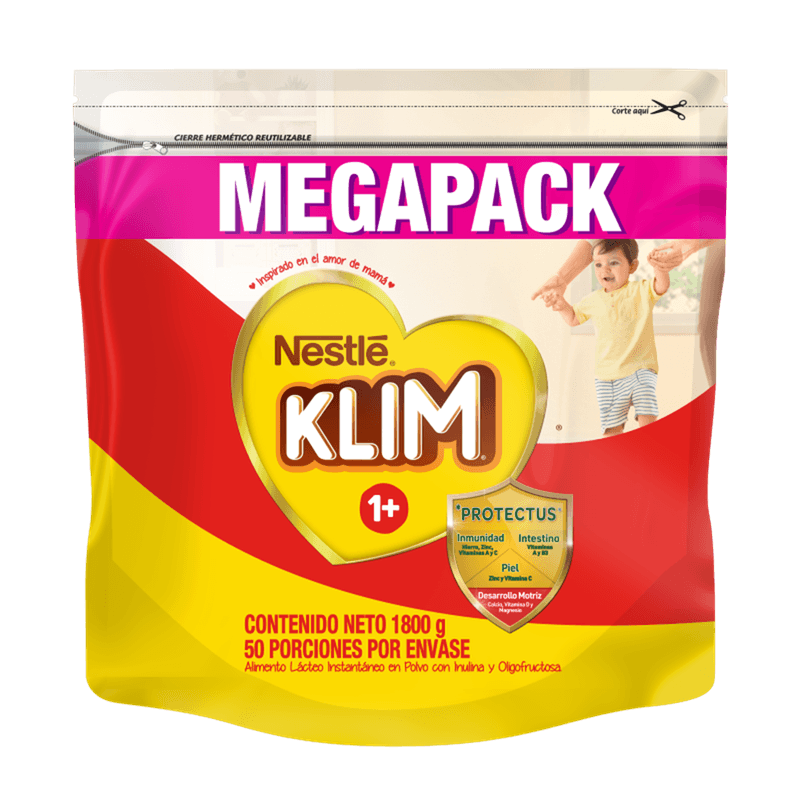 Leche Klim 1+ Bolsa 1800 Gr Megapack