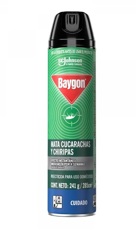 BAYGON ULTRA VERDE MATA CUCARACHAS 285 ML
