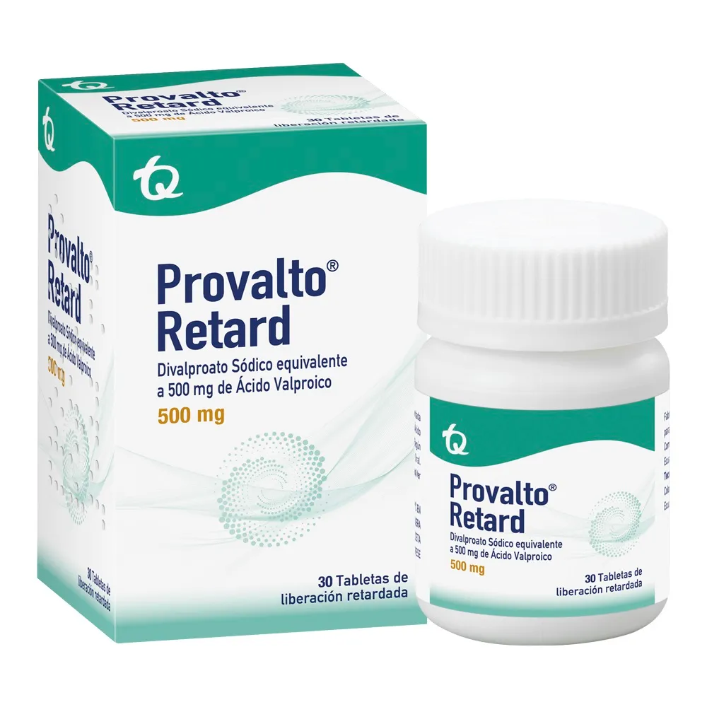 PROVALTO RETARD 500 MG 30 TABLETAS MK