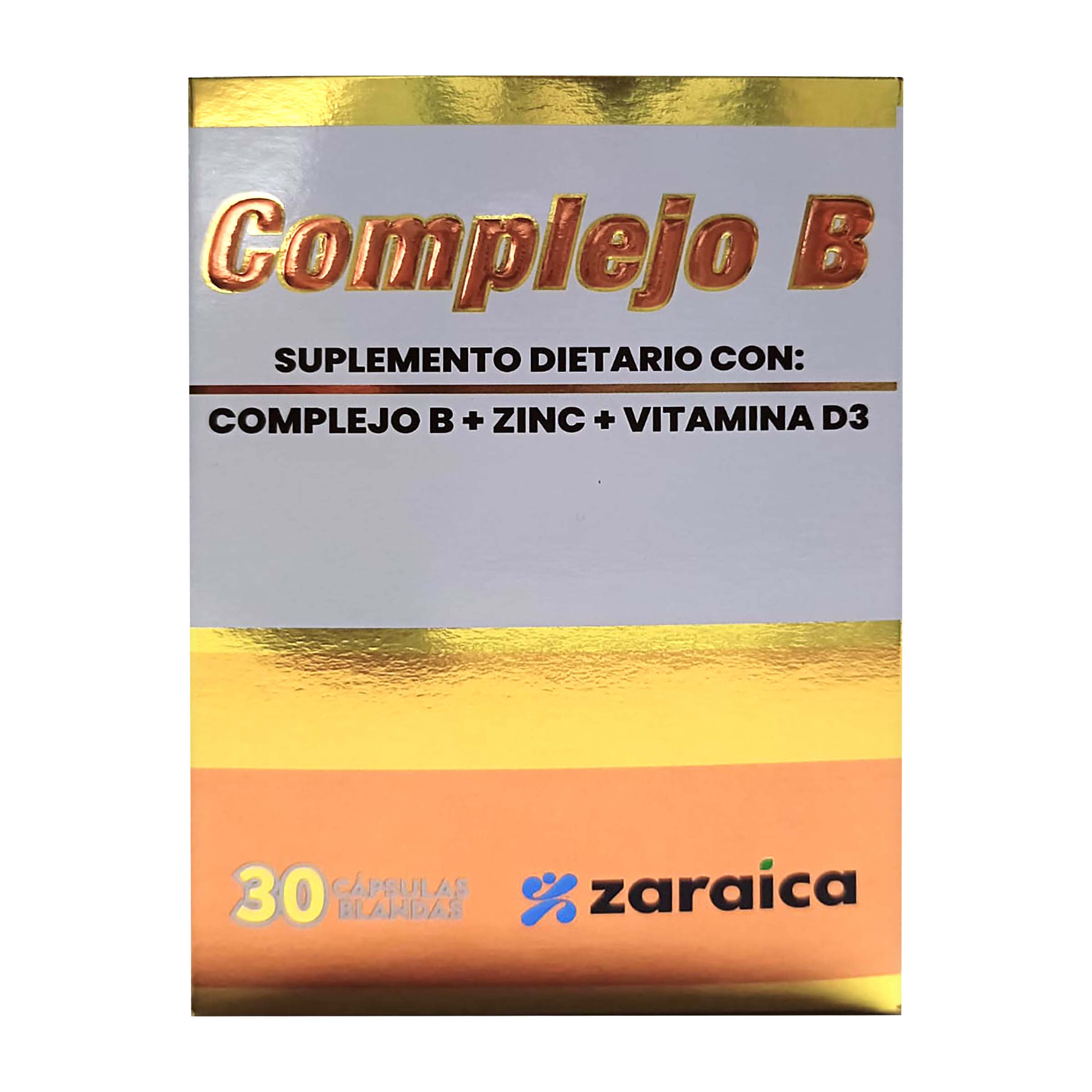 Complejo B + Zinc + Vitamina D3