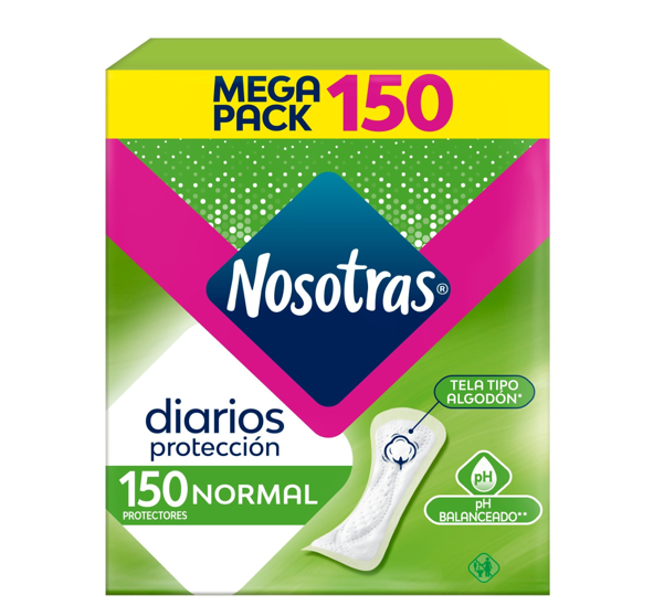 Protectores Nosotras Diarios Mega Pack