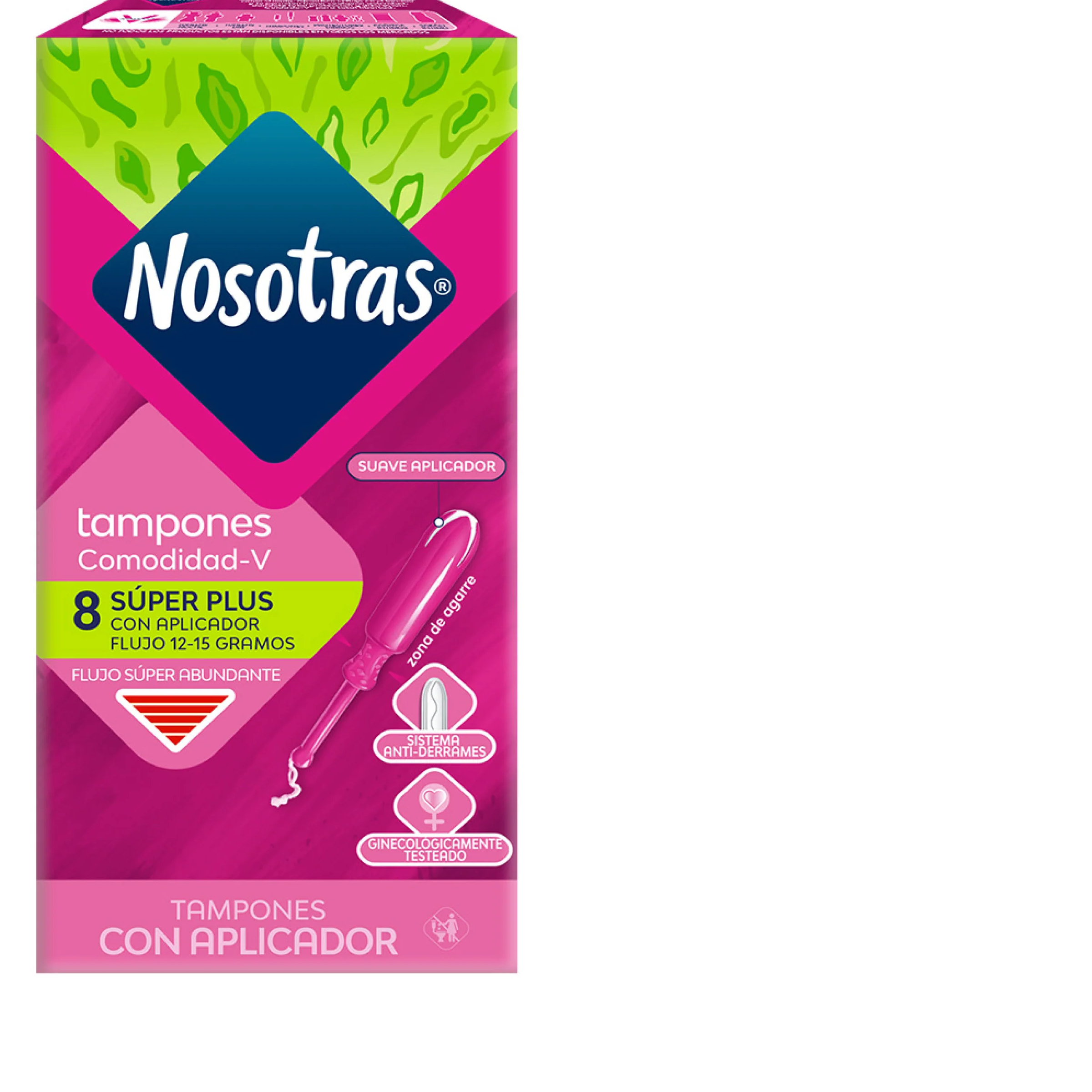 Tampones Nosotras Super Con Aplicador