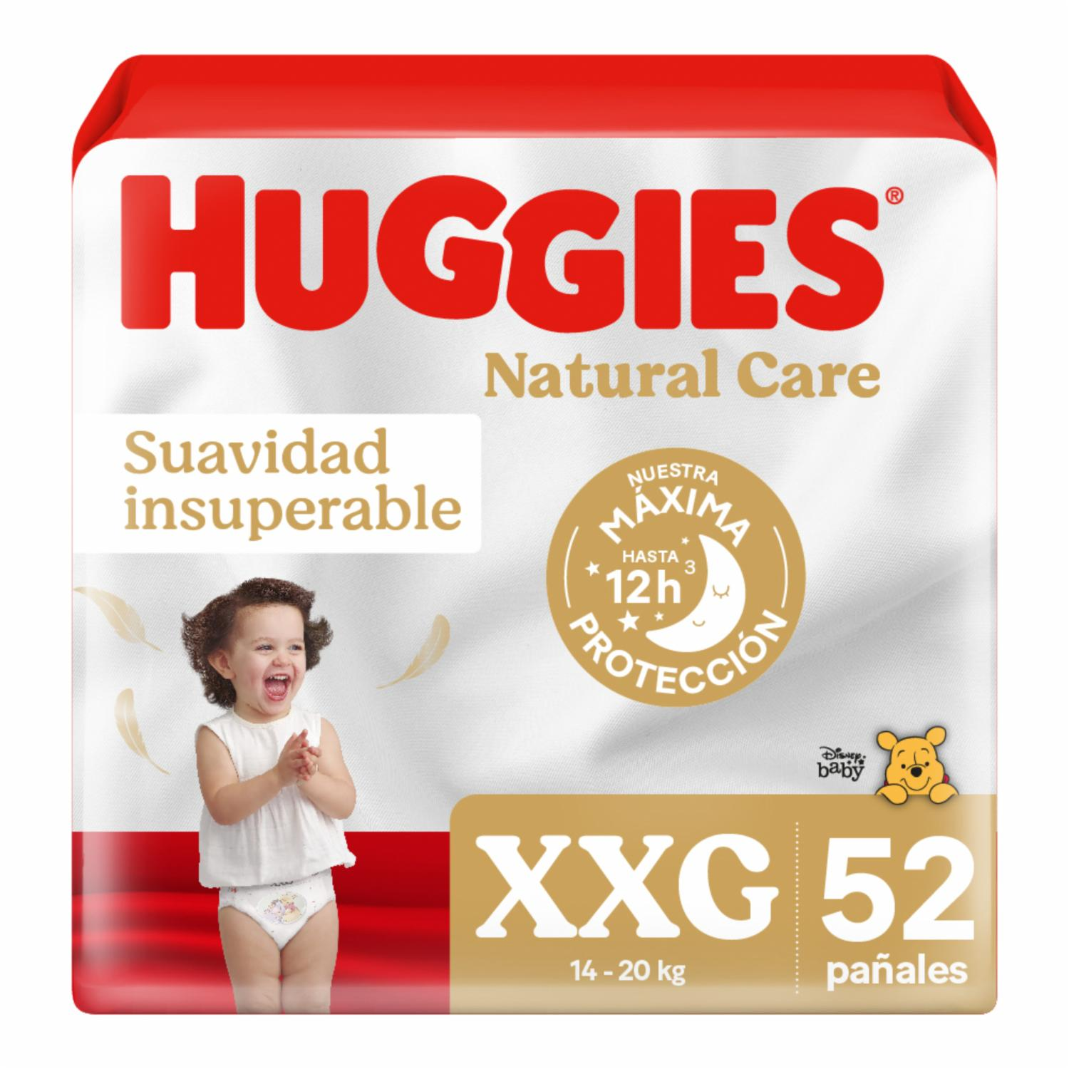 Pañal Huggies Natural Care 5 XXG