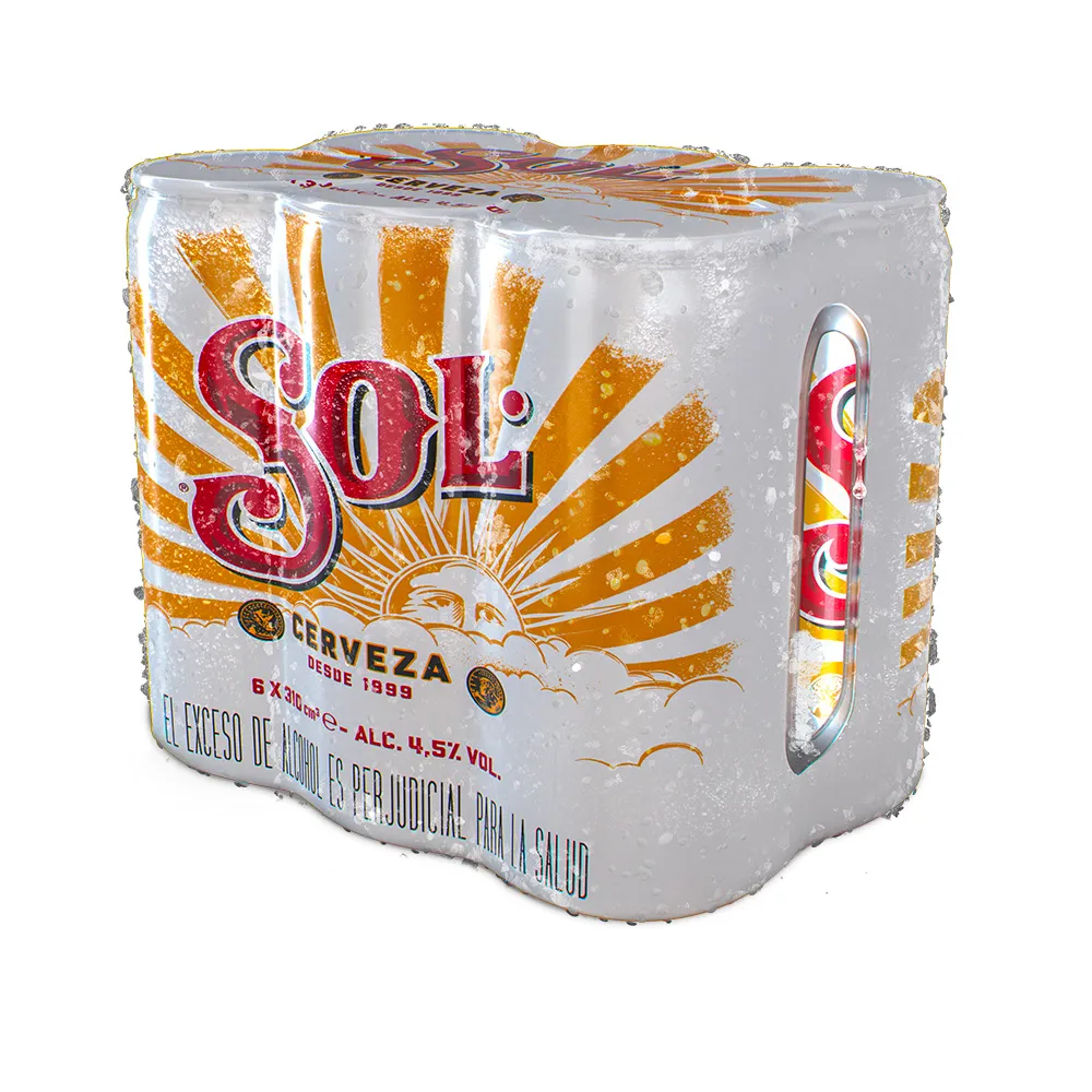 Cerveza Sol Lata 310 Ml