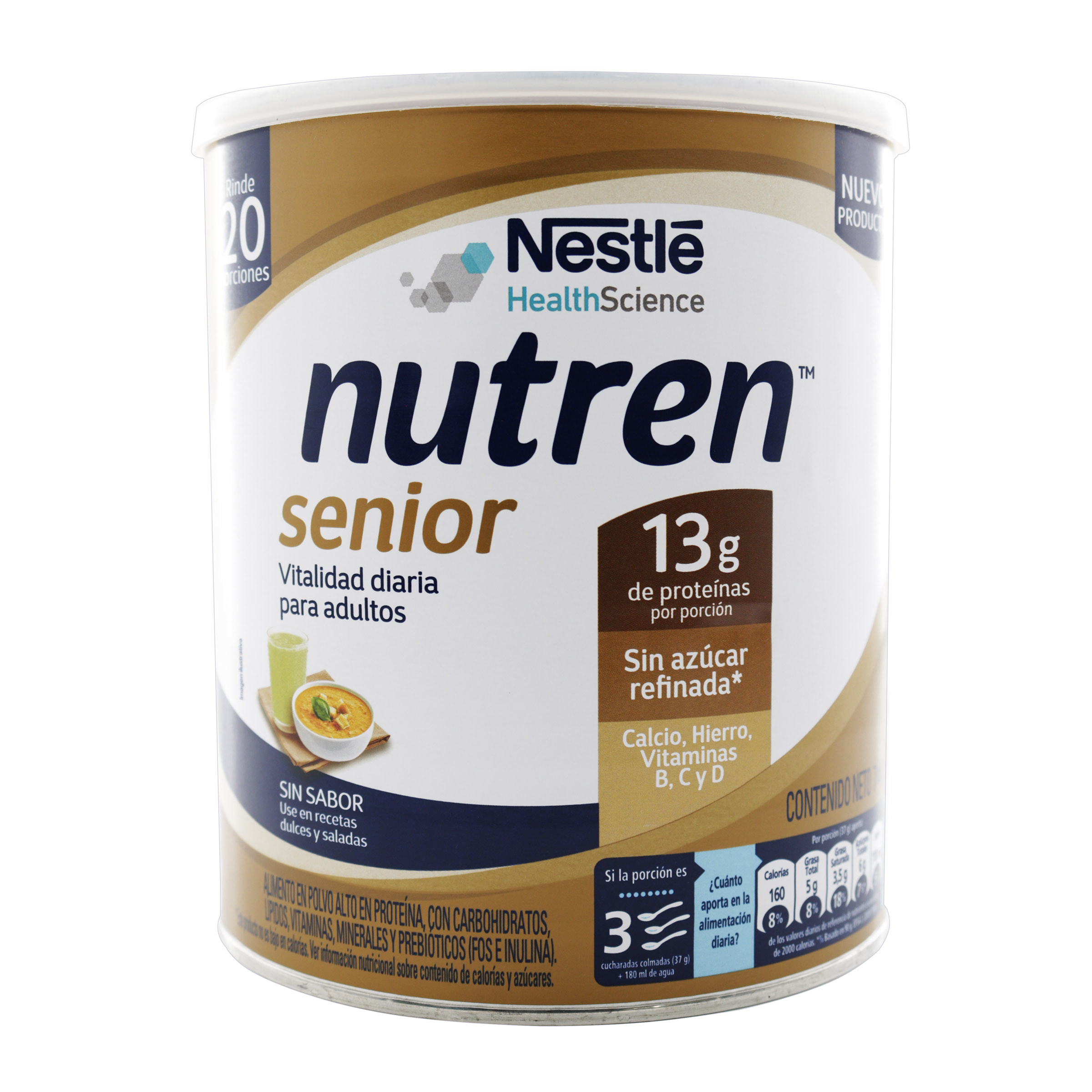 Nutren Senior Polvo Sin Sabor