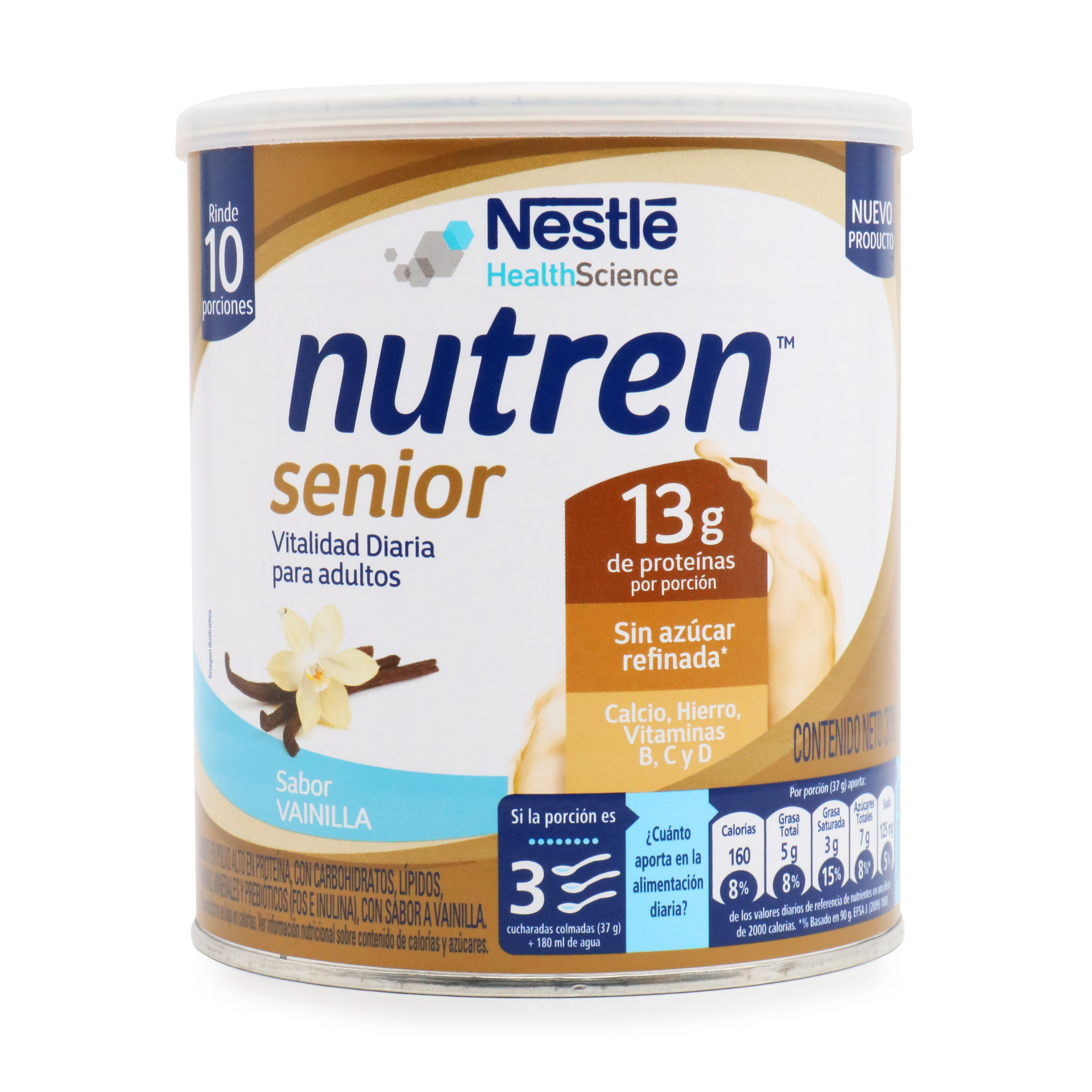 Nutren Senior Polvo Sabor Vainilla