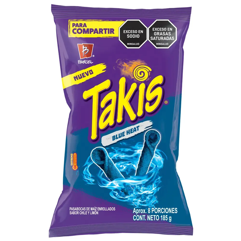 Takis Fuego Blue Heat 185 Gr