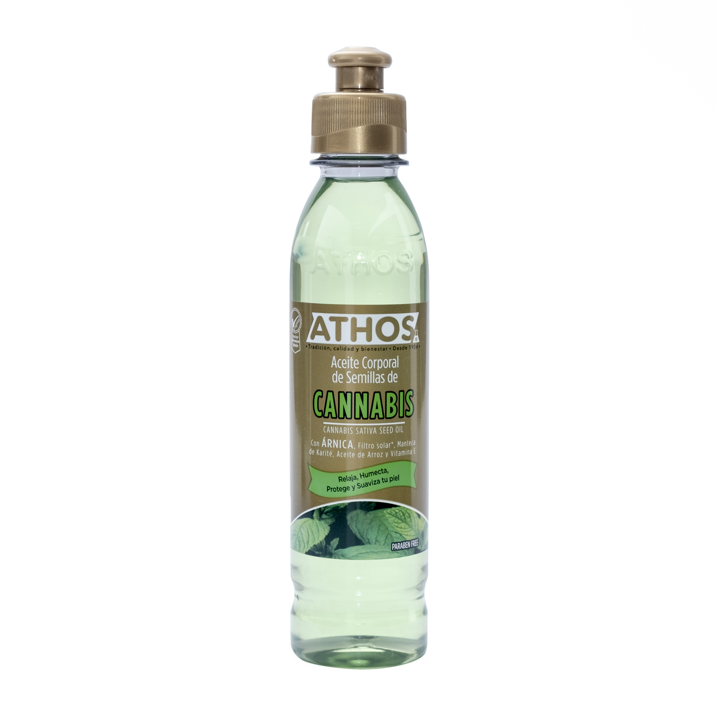 Aceite Corporal Cannabis Athos