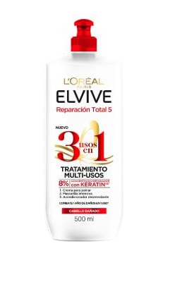 Tratamiento Elvive 3 En 1 Reparación Total 5 Multi-Usos