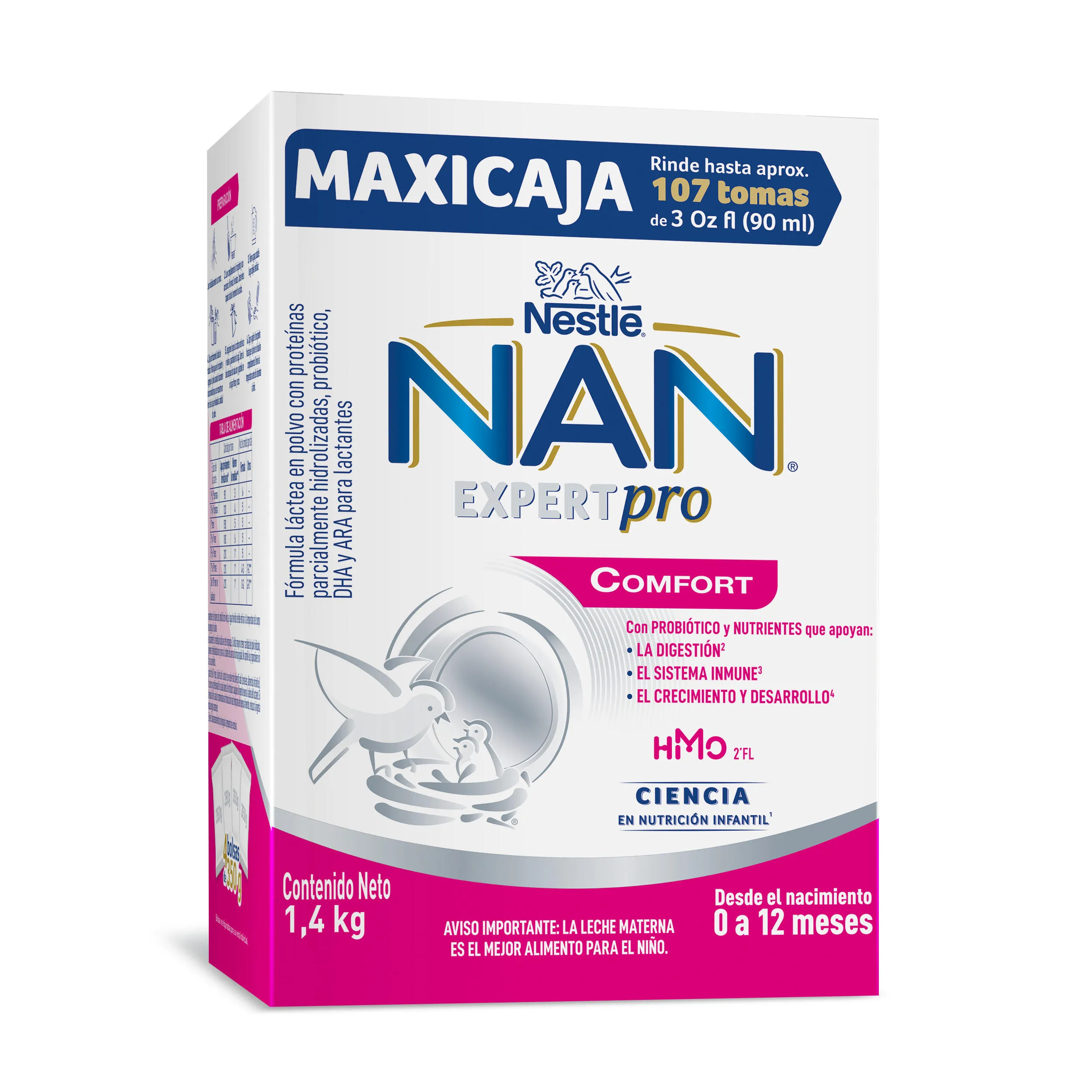 Formula Infantil Nan Expert Pro Comfor Maxicaja