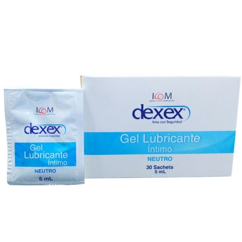 Gel Lubricante Intimo Dexex 5 mL