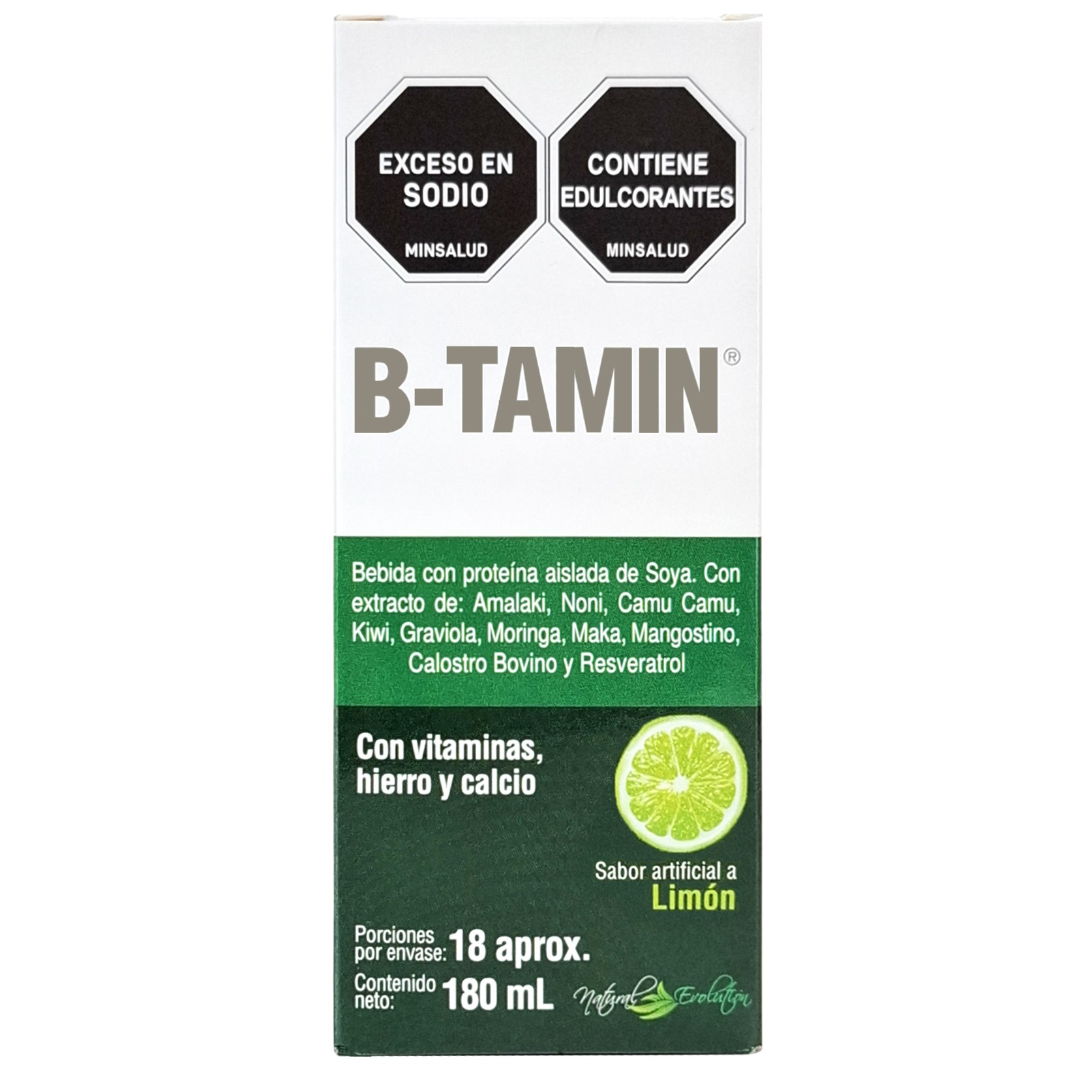B-tamin Jarabe Suplemento Sabor A Limon