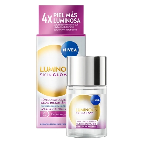 Serum Nivea Facial Luminous Skin Glow Tonico Exfoliante