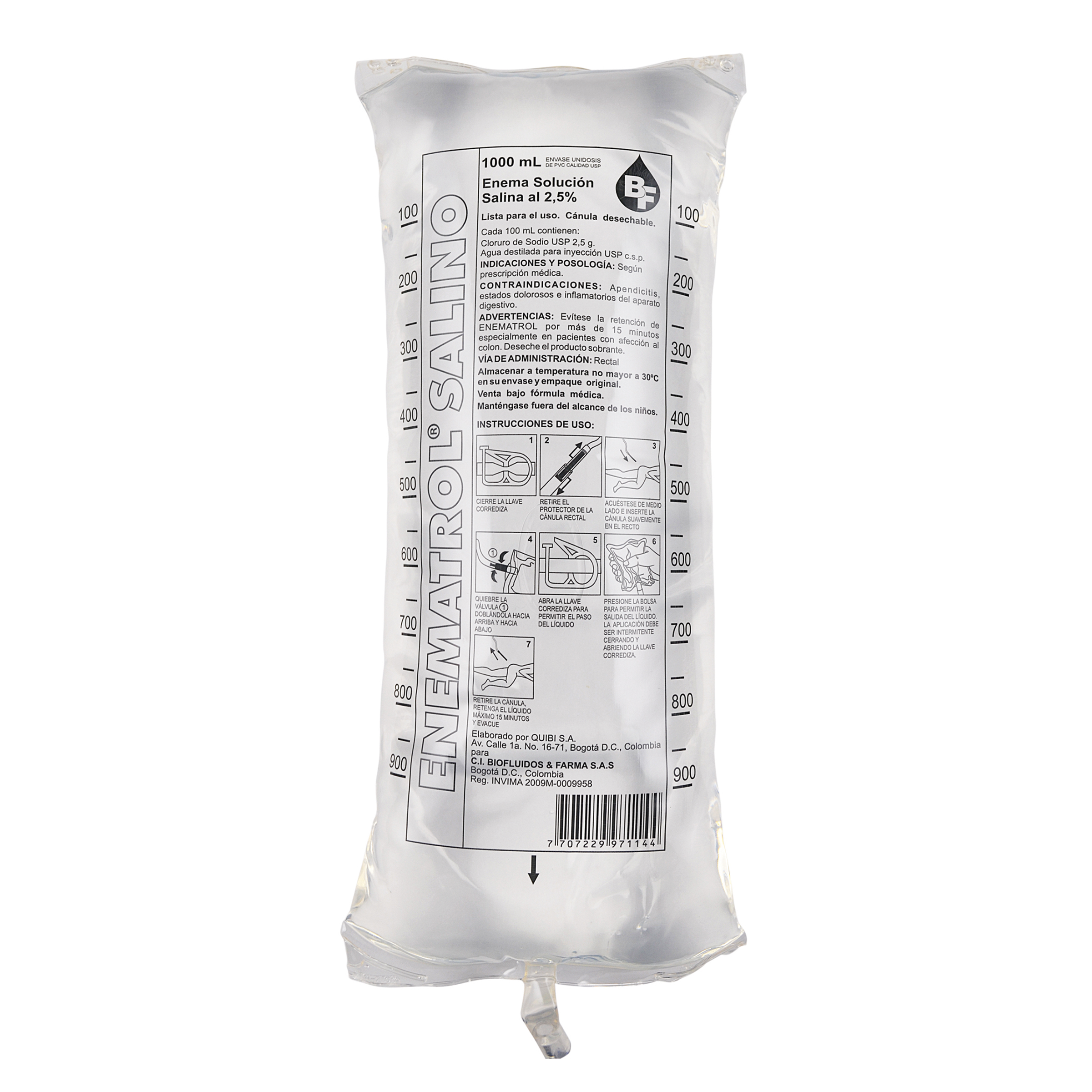 Enematrol Salino Solucion Salina