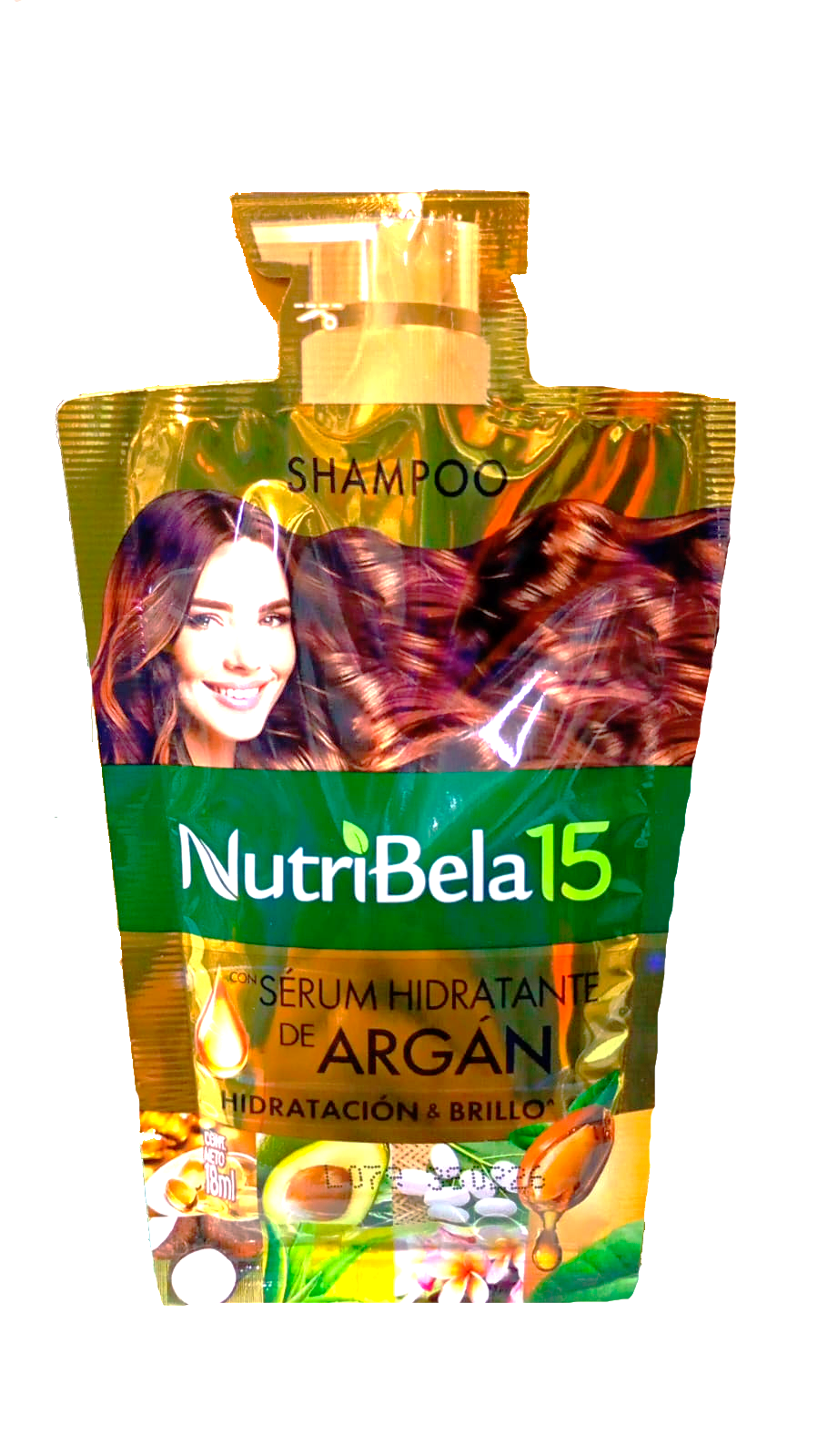 Shampoo Nutribela Con Serum De Argan