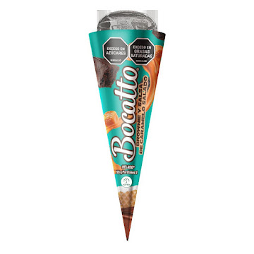 Cono Bocatto Brownie Caramelo 93 Gr