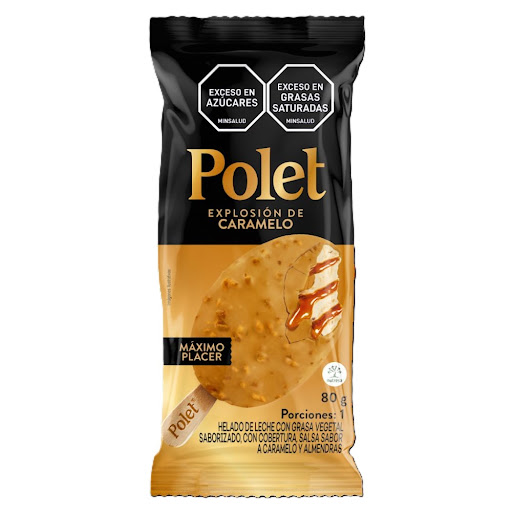 Paleta Polet Explosion De Caramelo 80 Gr