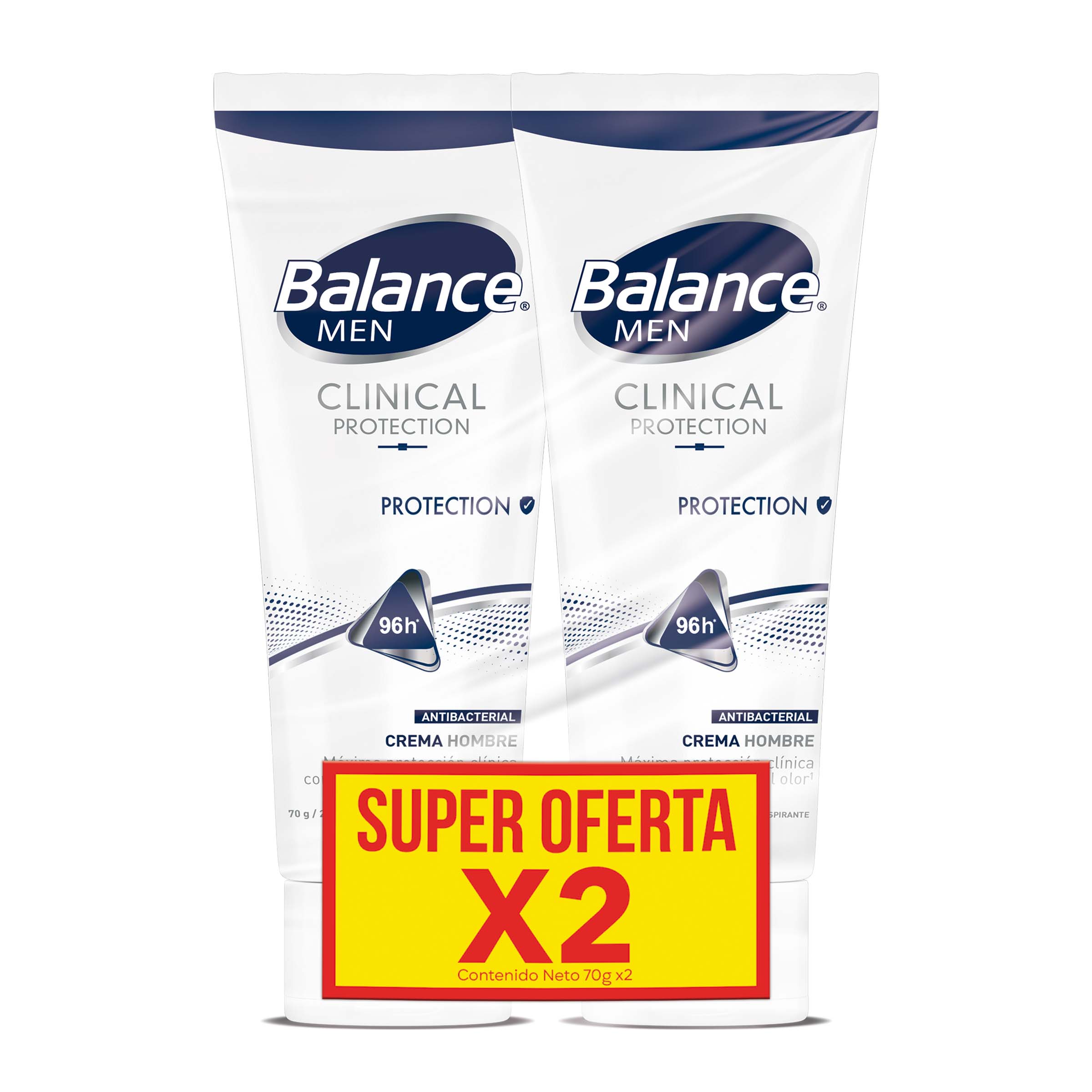 Desodorante Balance Men Clinical Protection 2X1