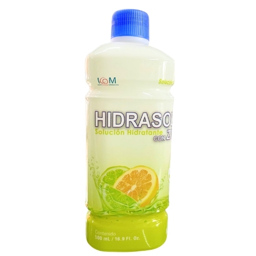 Hidrasol Con Zinc 30 Solucion Hidratante Sabor A Lima Limon