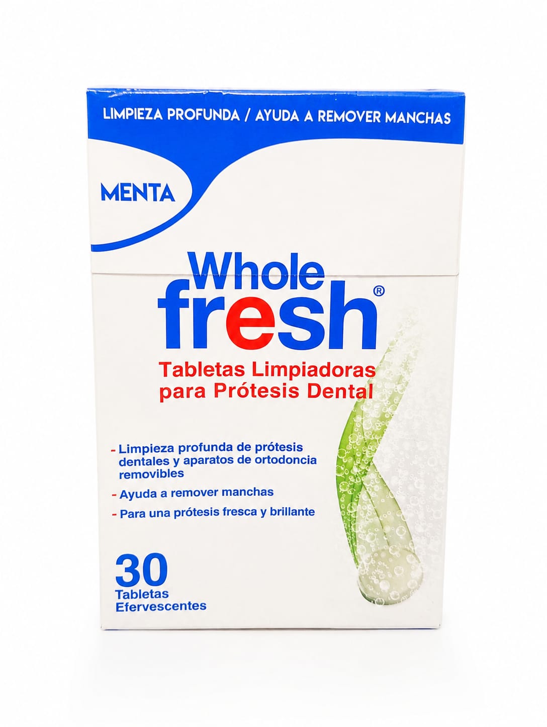 Limpiador Protesis Dental Whole Fresh Icom