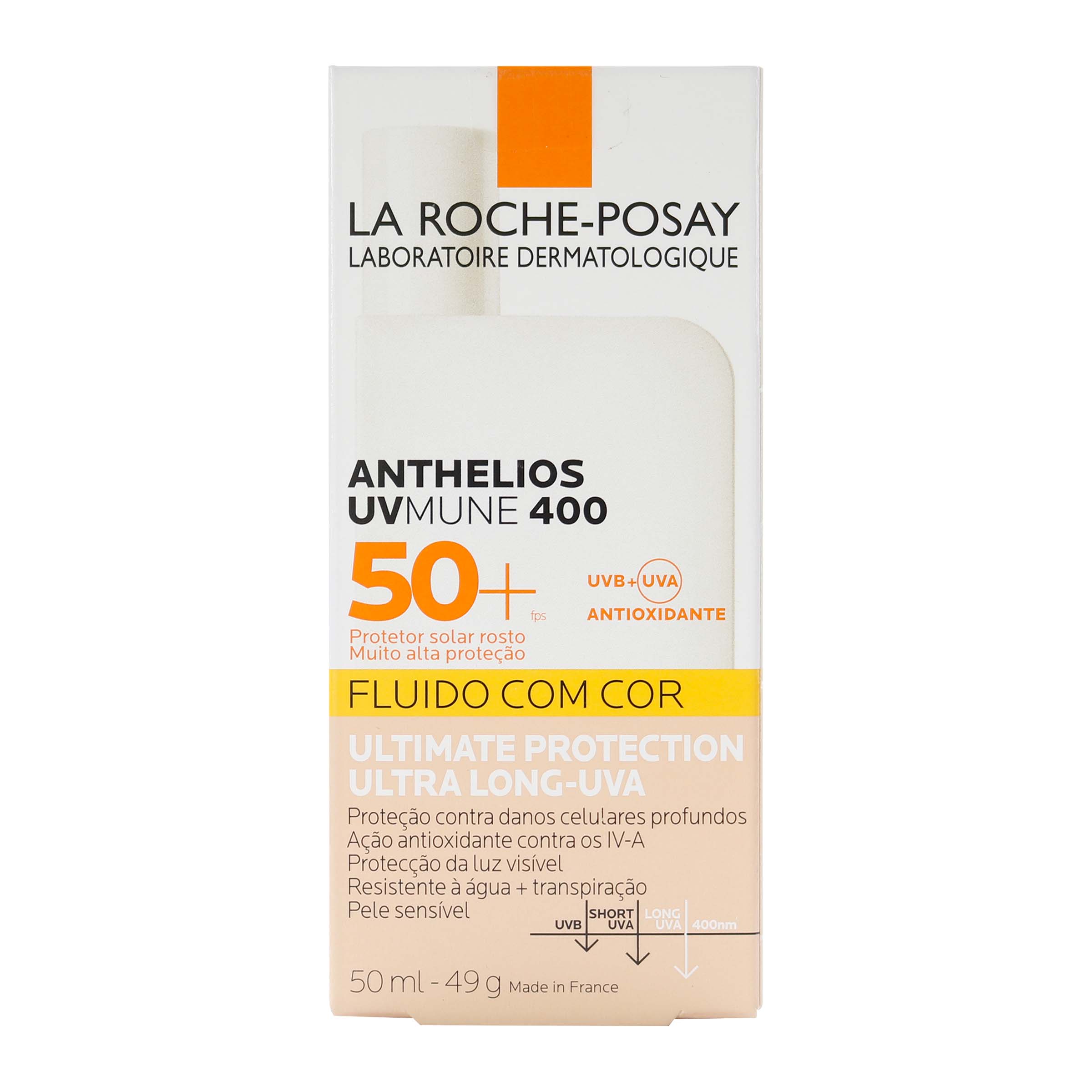 Crema Facial Loreal Anthelios Fluido Spf50 La Rose Posay