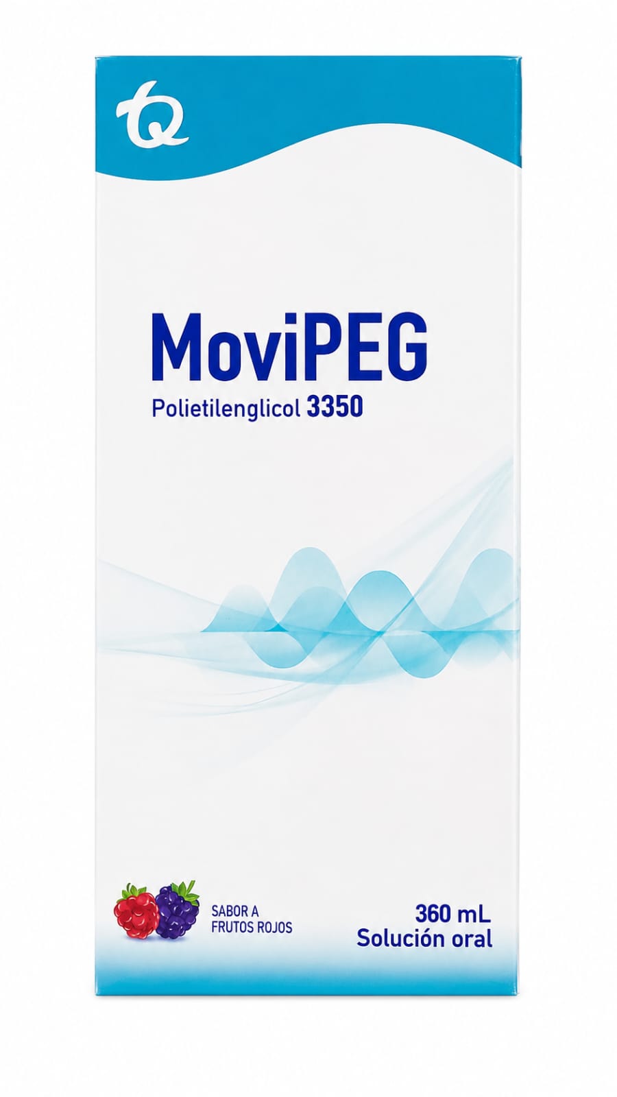Movipeg Polietilenglicol 3350 Sabor Frutos Rojos Solucion Oral