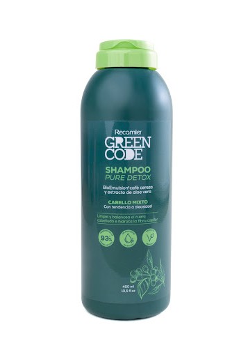 Shampoo Cabellos  Mixtos Green Code Recamier