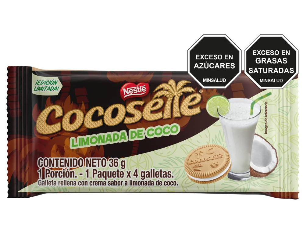 Cocosette Wafer Limonada 46 Gr