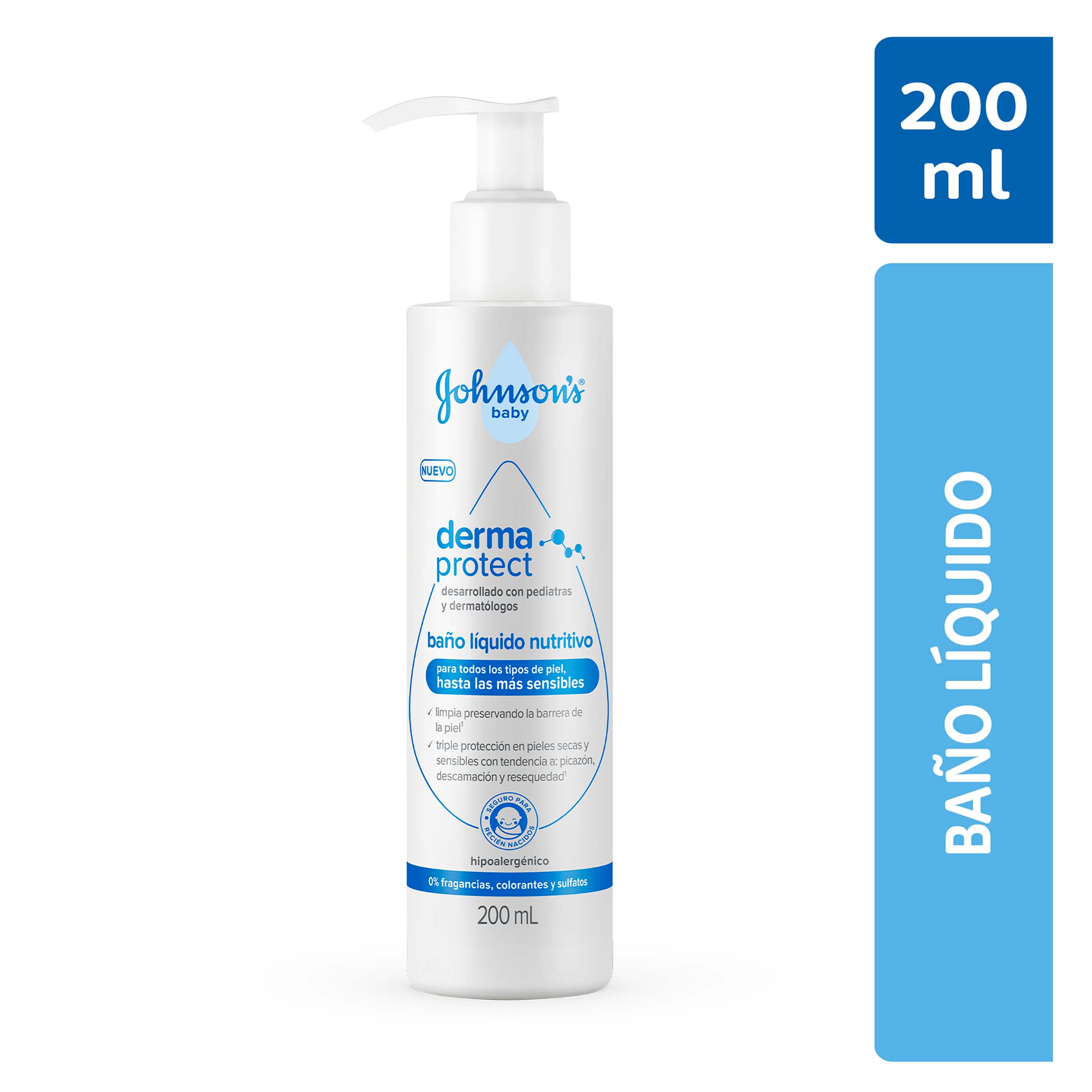 Baño Liquido Baby Johnsons Derma Protect