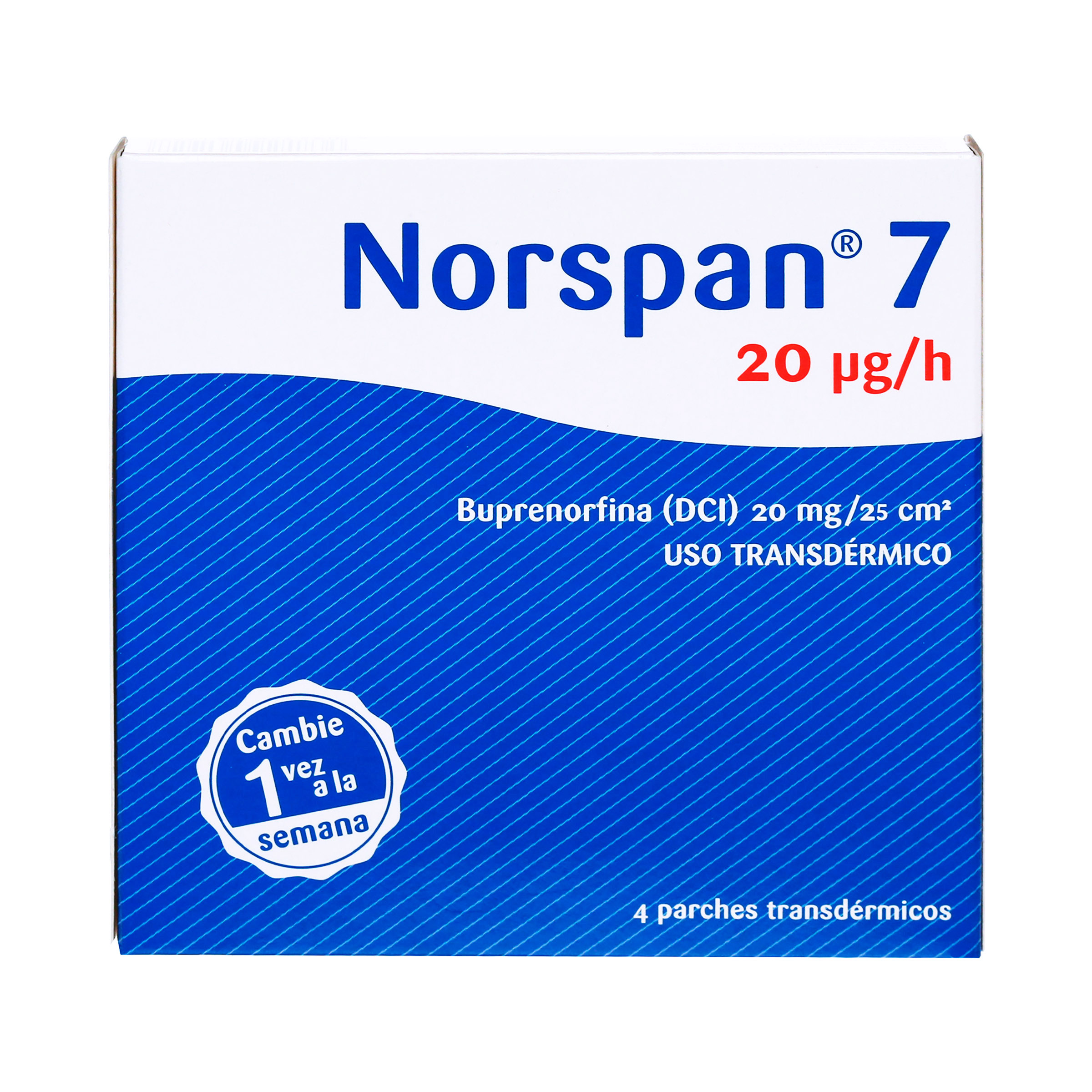 Norspan 7 Buprenorfina 20 Pg/H