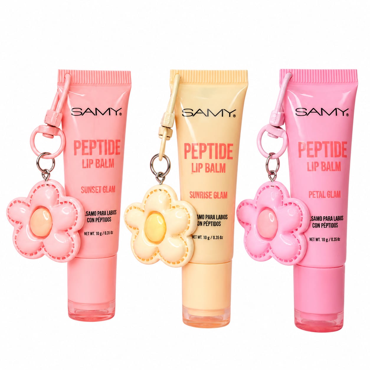 Balsamo Para Labios Con Peptidos Sunset Glam #02  Samy