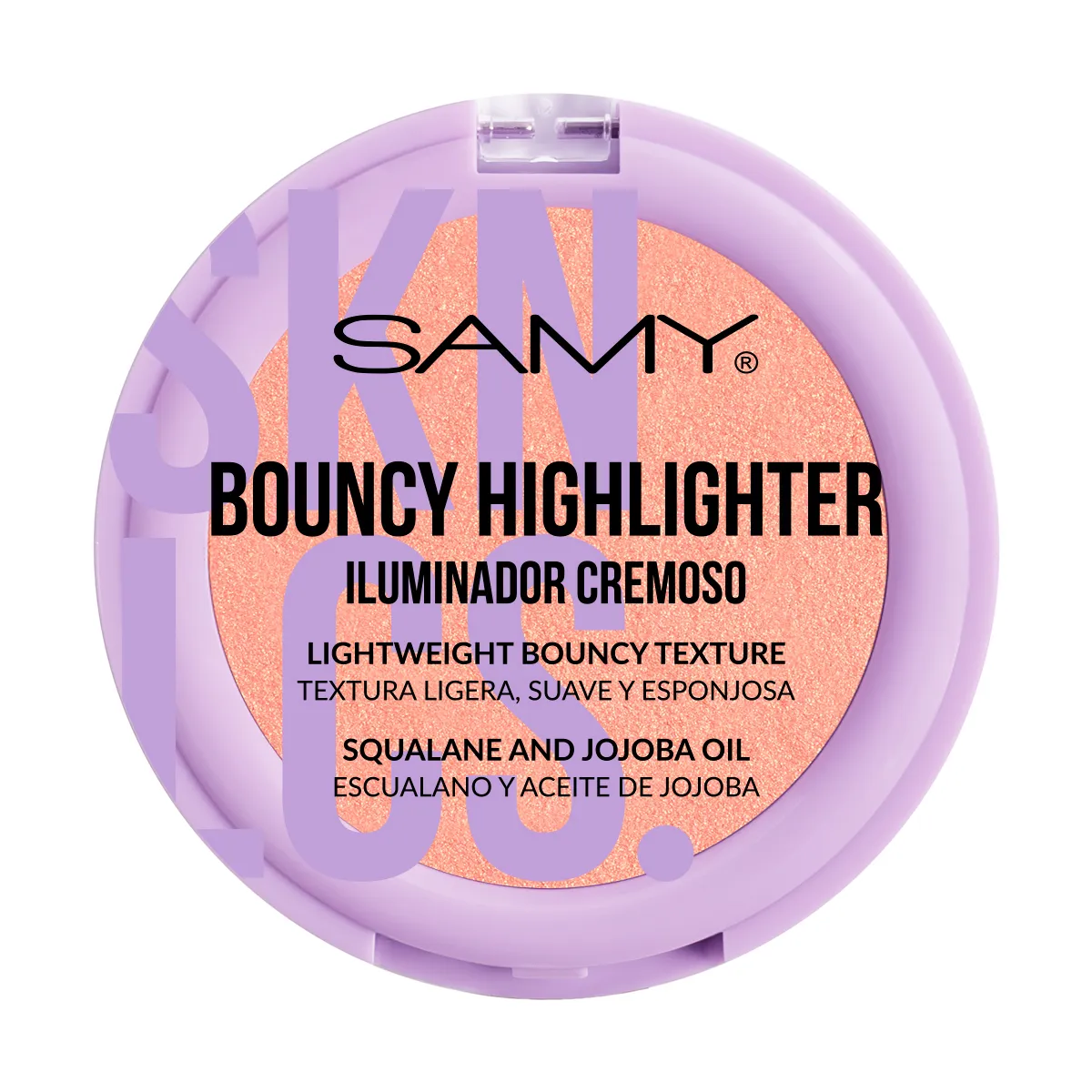 Iluminador Cremoso Skin Bouncy Highlighter #02 Samy