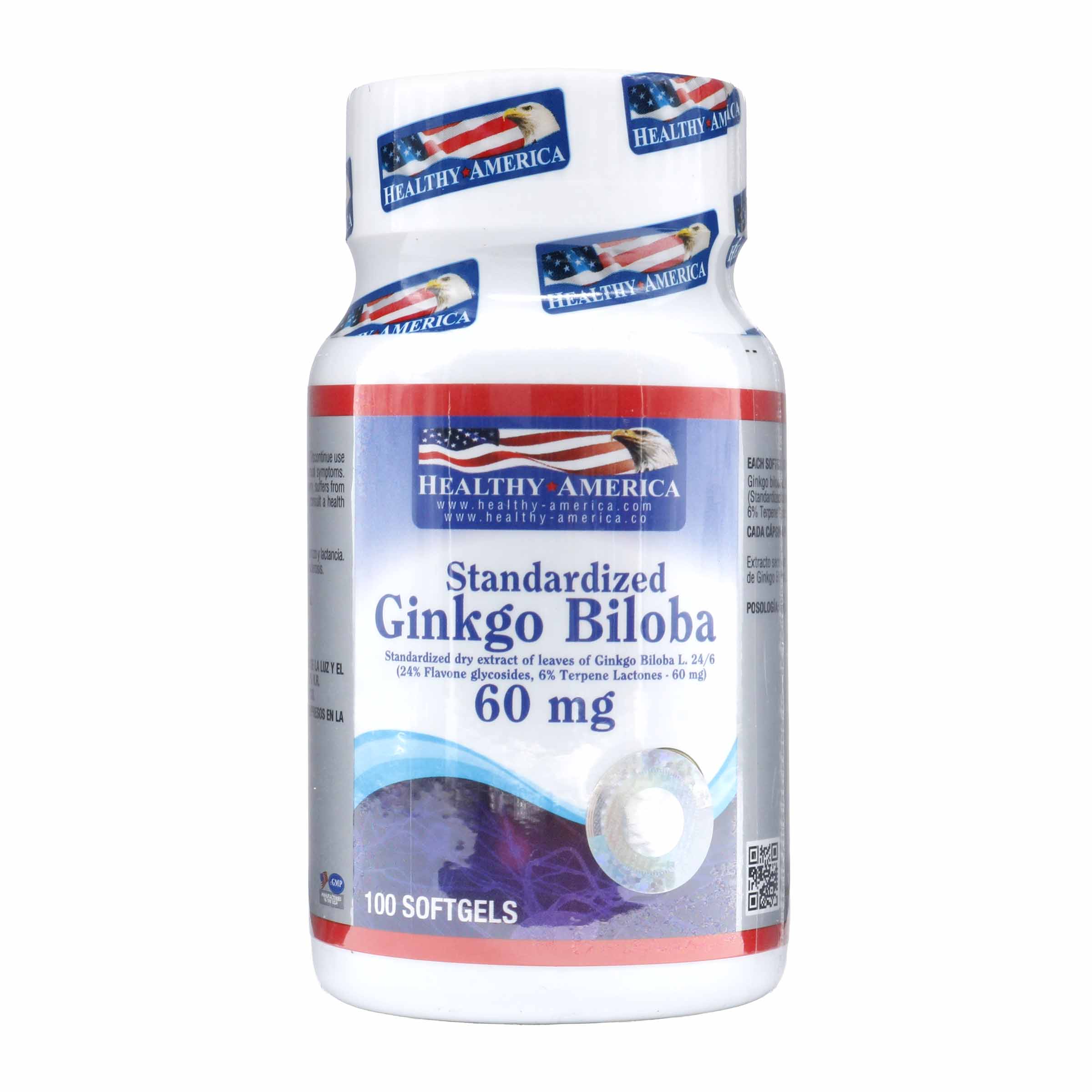 Ginkgo Biloba Fitoterapeutico Softgels