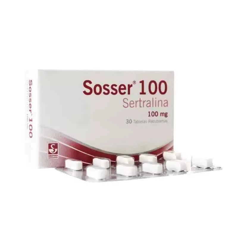 Sosser Sertralina 100 Mg Tabletas Recubiertas