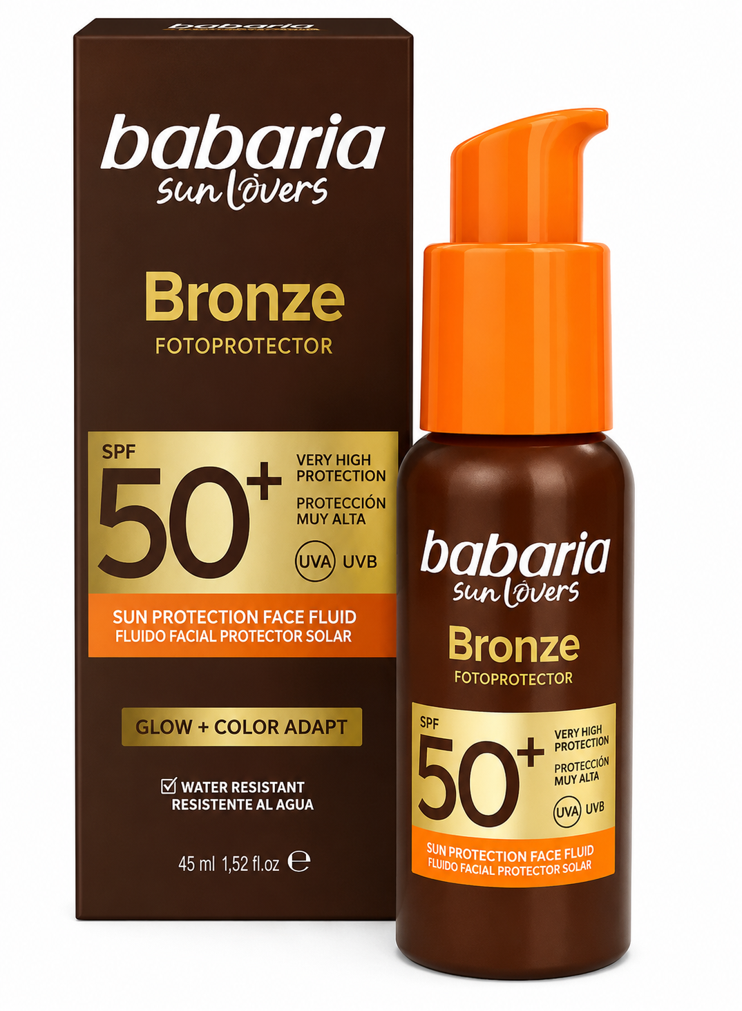 Bloqueador Solar Fluido Facial Bronze Spf50