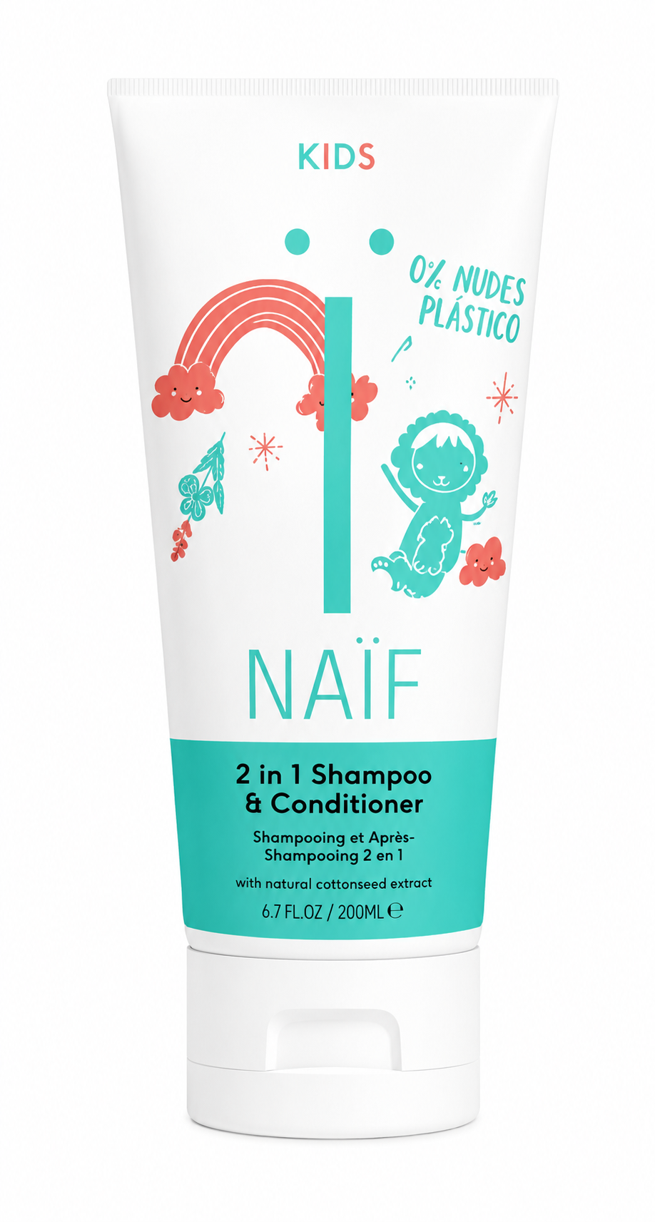 Naif Kids Shampoo Acondicionador 2 En 1