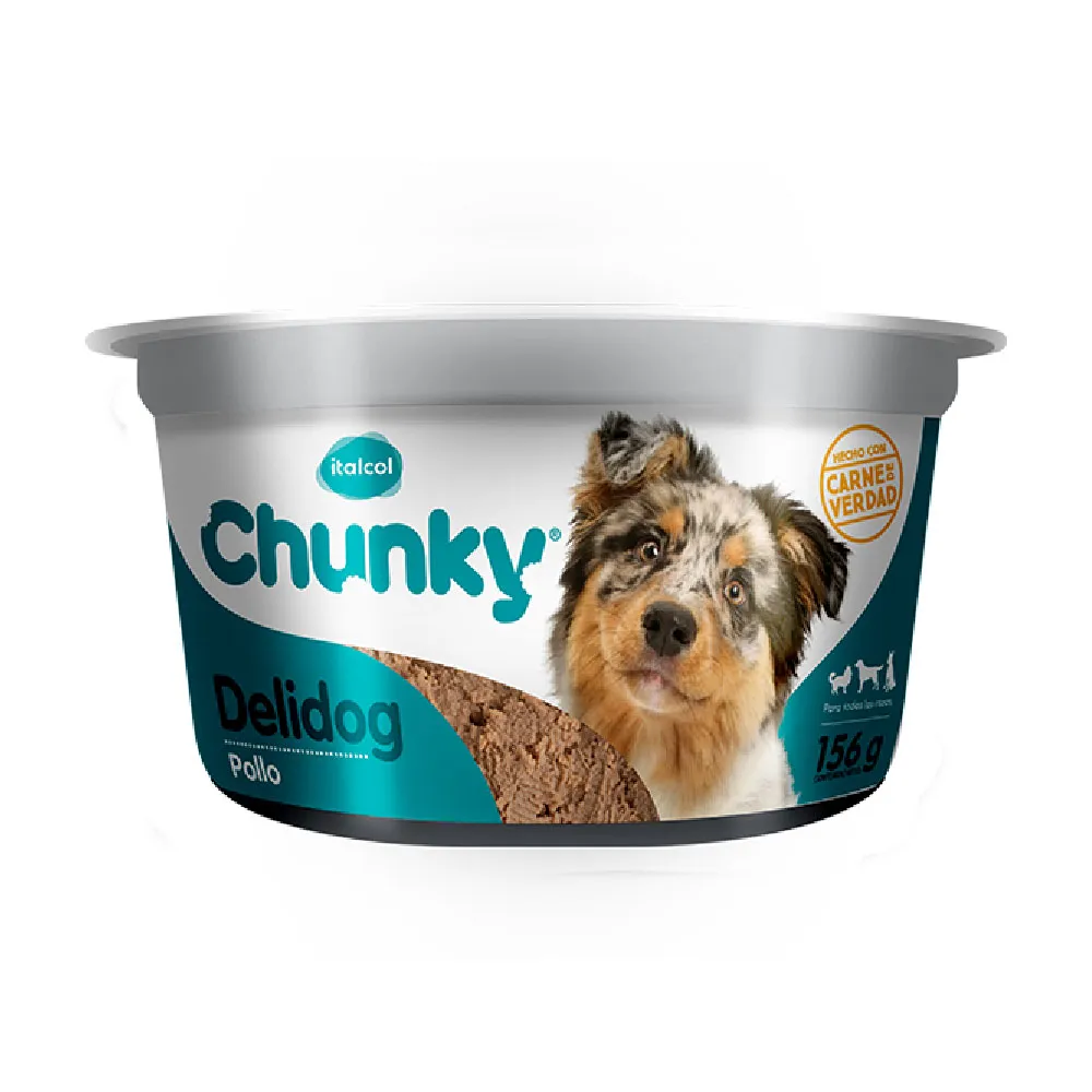 Chunky Delidog Pollo Pote 156 Gr