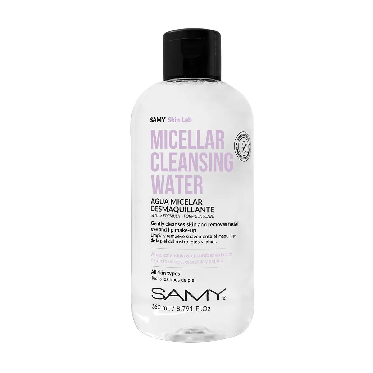 Agua Micelar Desmaquillante Suave Samy