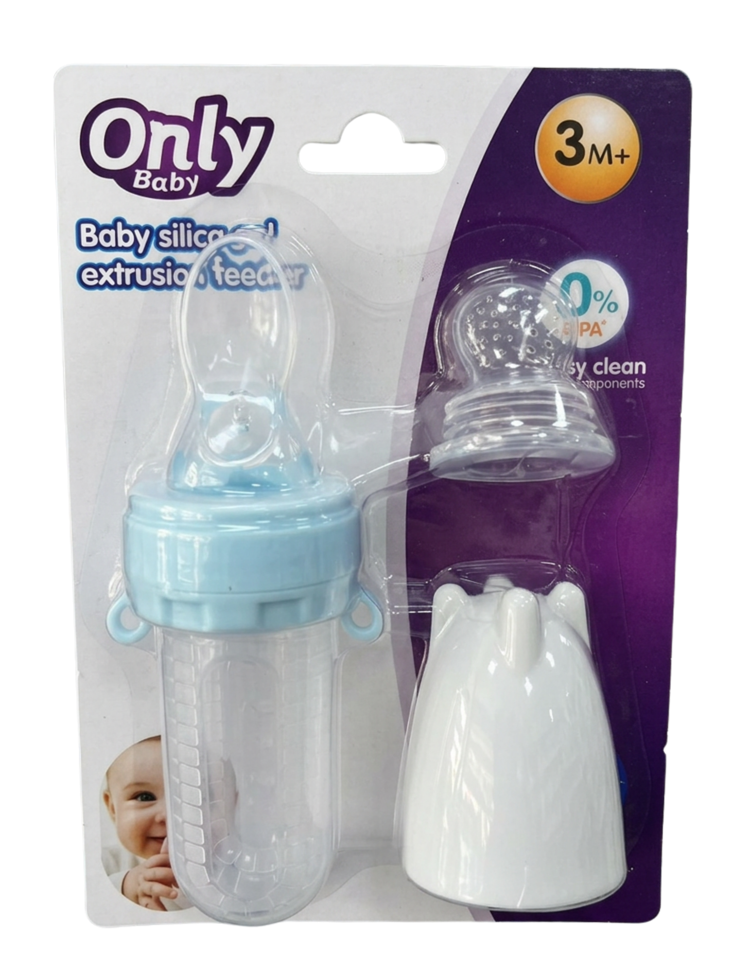 Set Chupo Y Cuchara Only Baby 3M+