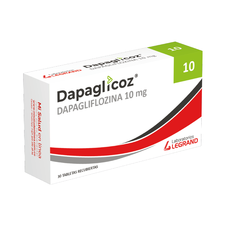 Dapaglicoz Dapagliflozina 10 Mg