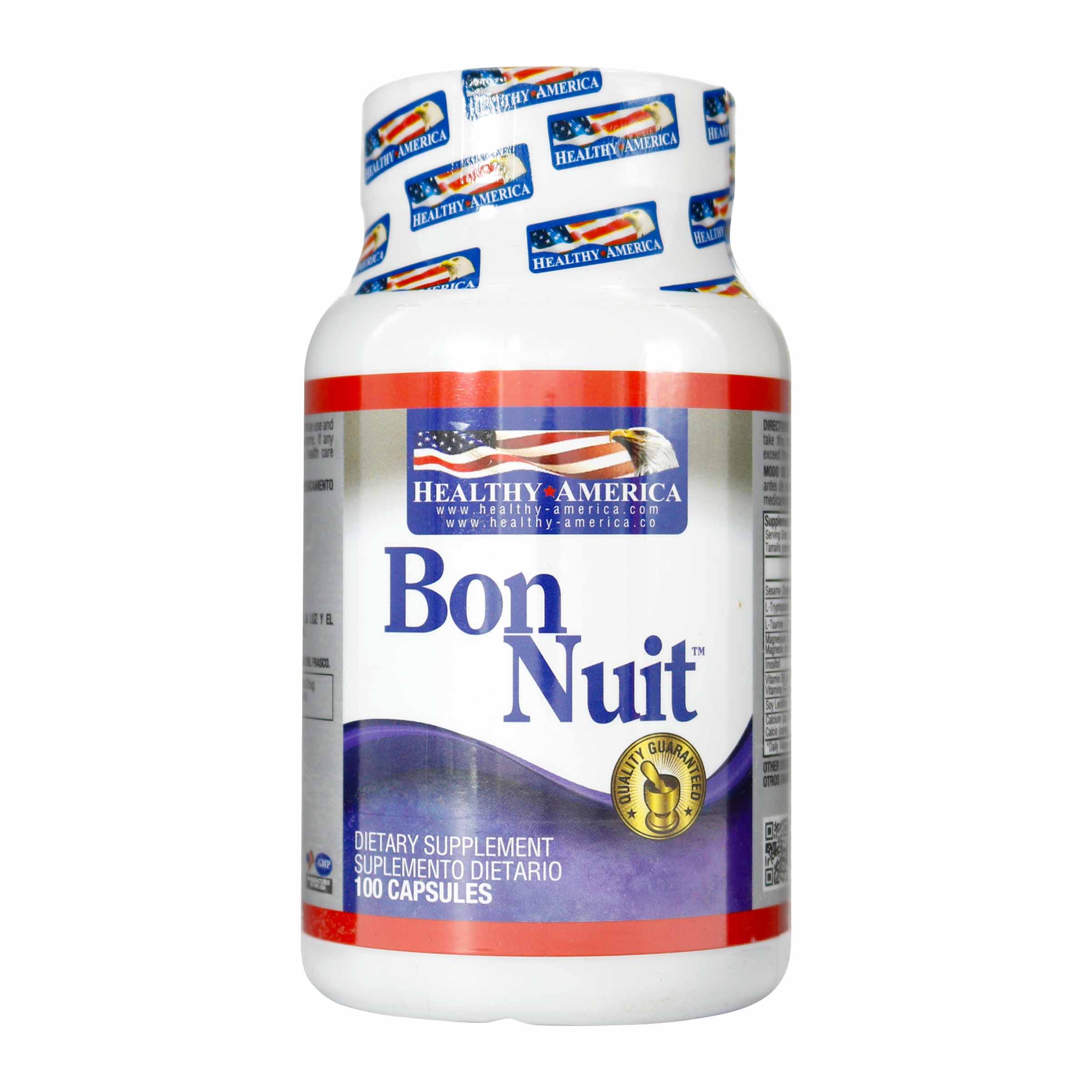 BON NUIT 100 CAPS.HEALTHY AMERIC
