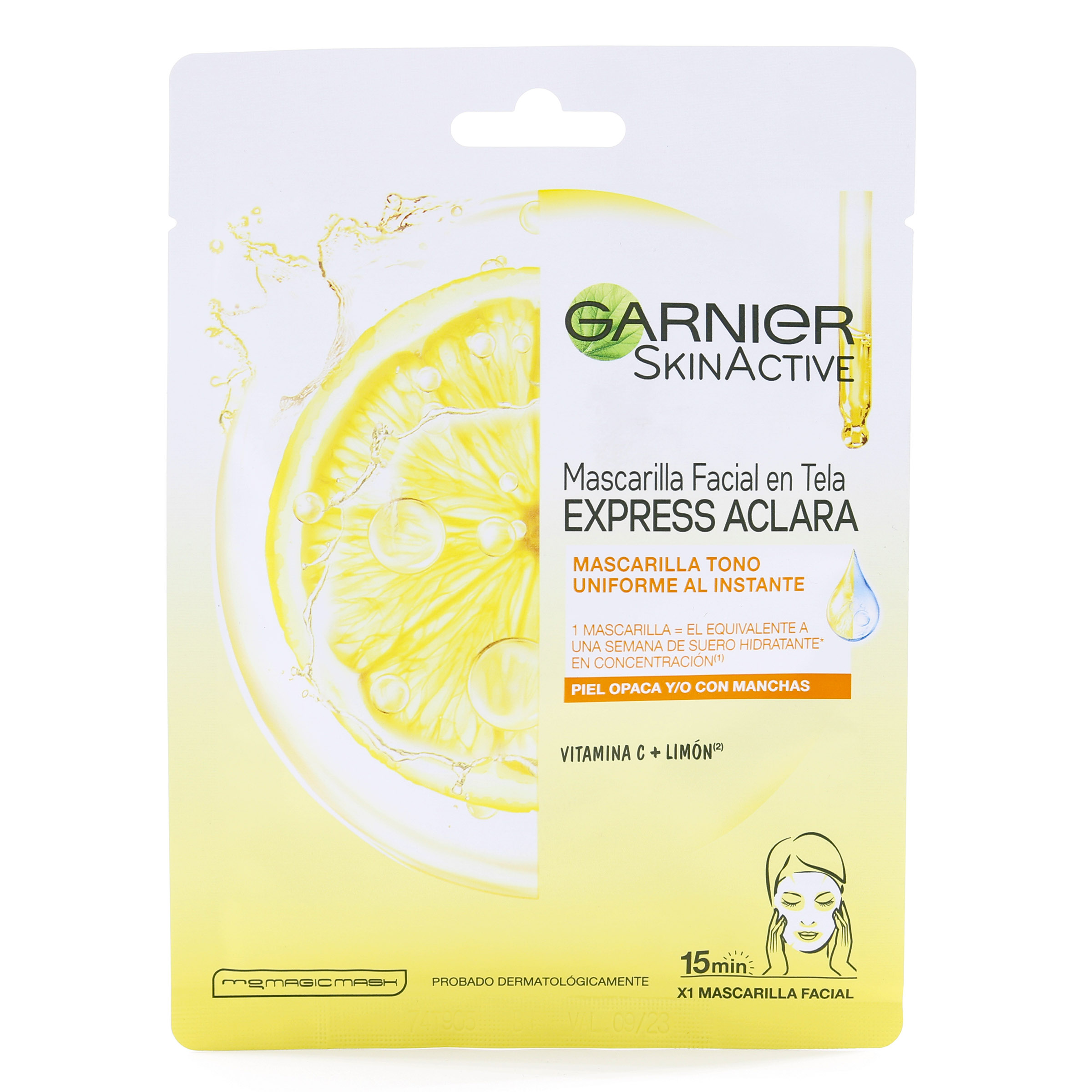GARNIER MASCARILLA EXPRESS ACLARA  28 GR