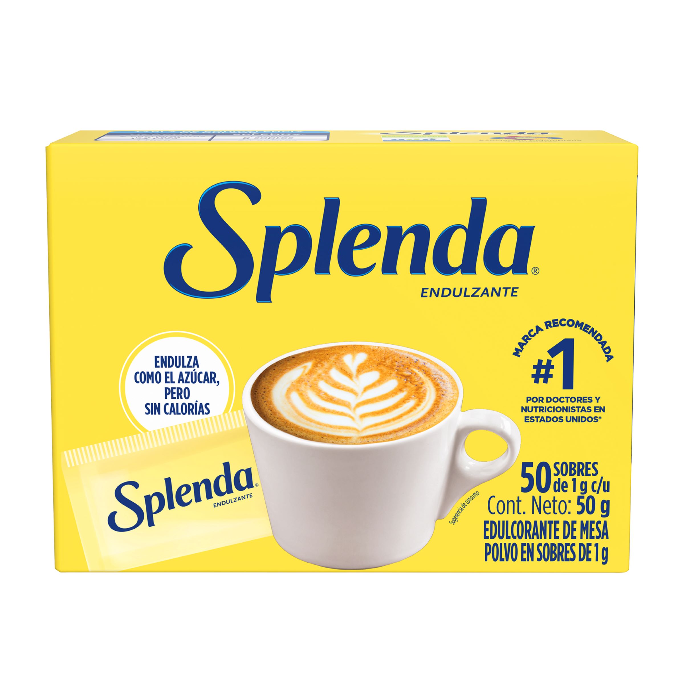 SPLENDA 50 SOBRES