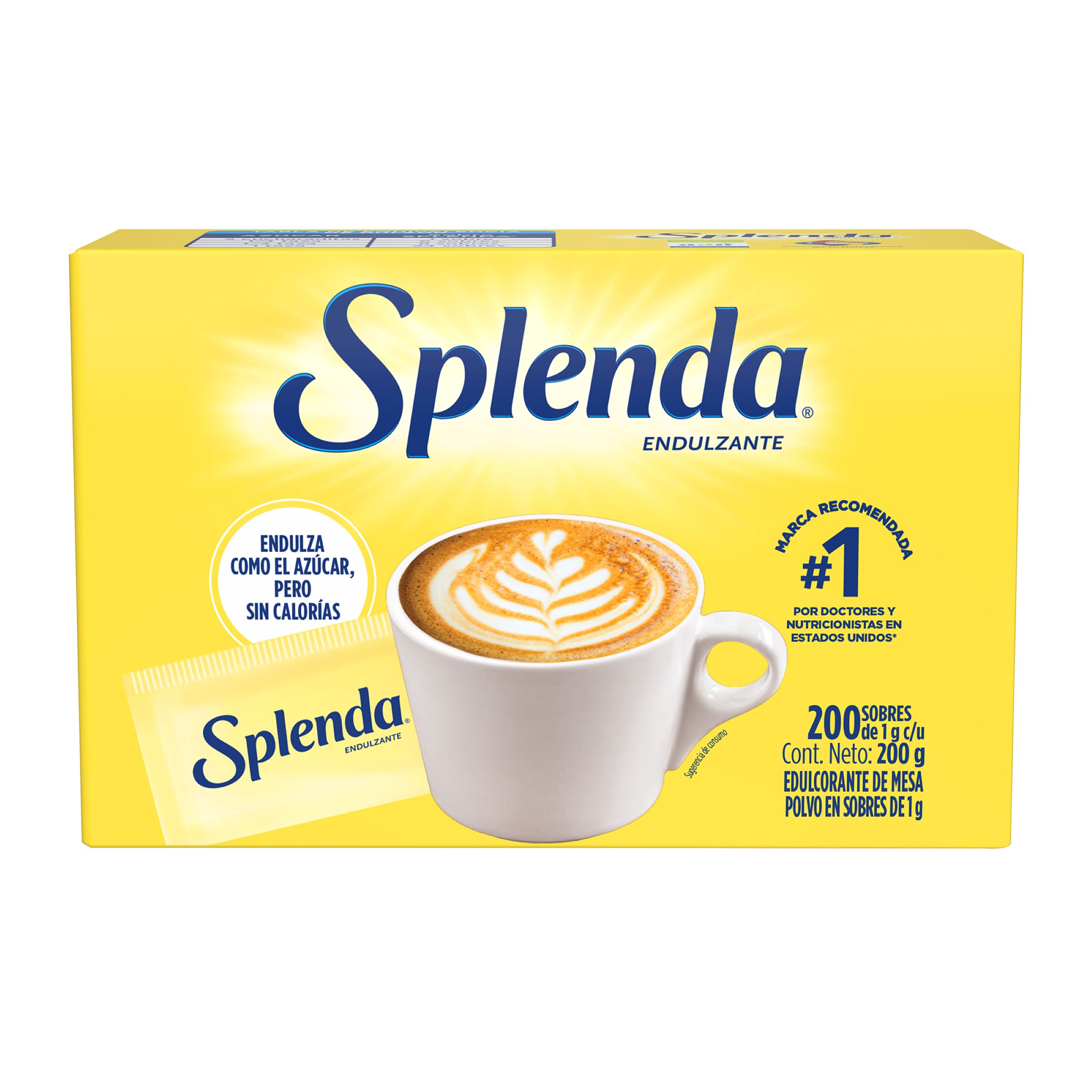 SPLENDA 200 SOBRES