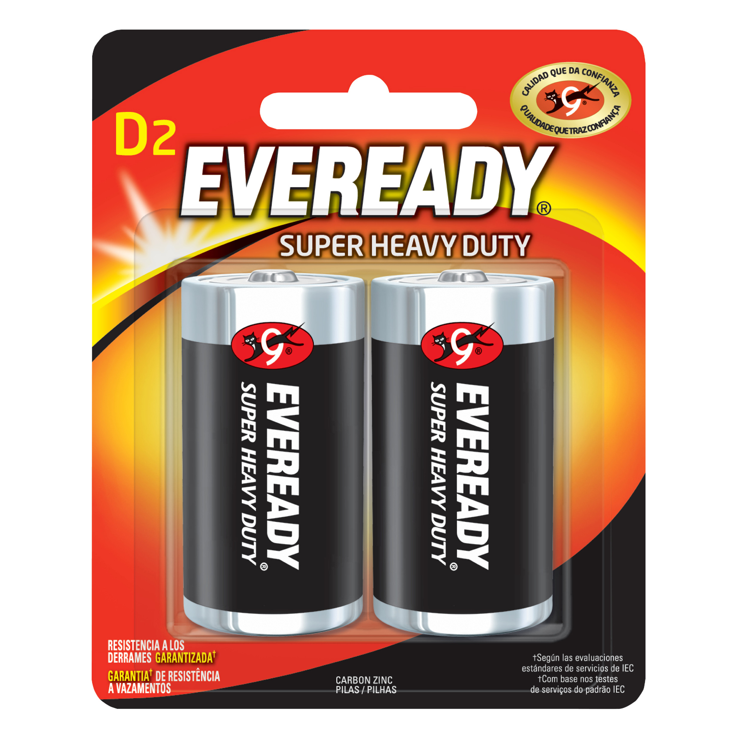 PILA EVEREADY GRANDE 2 UNI