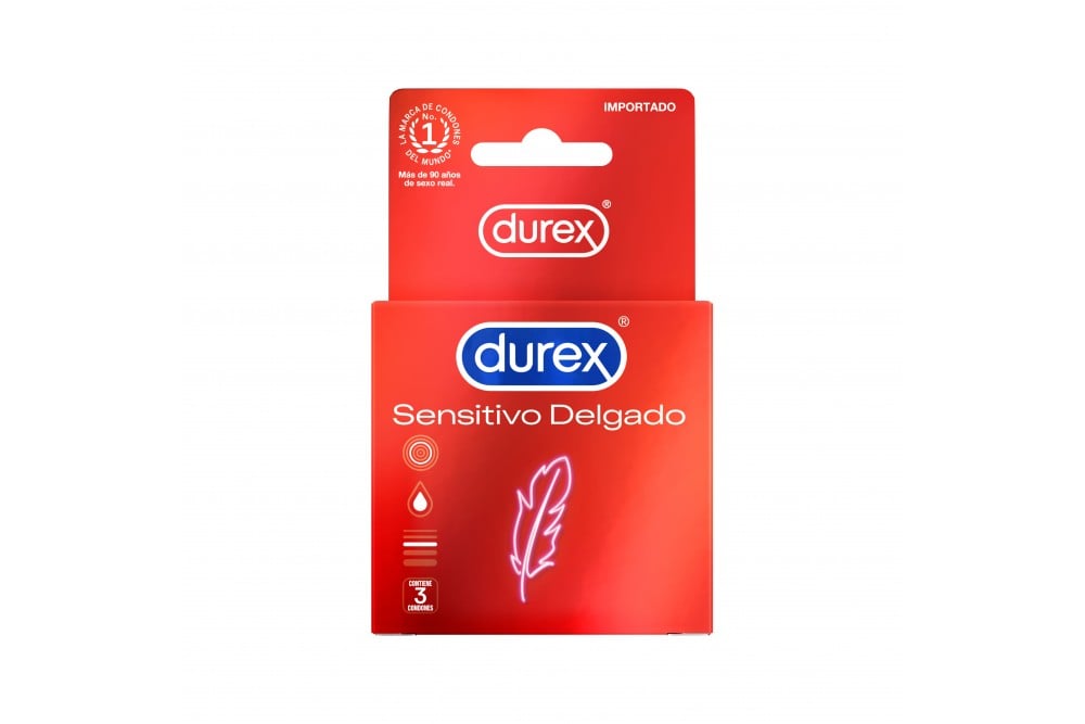 Preservativo Durex Sensitivo Delgado