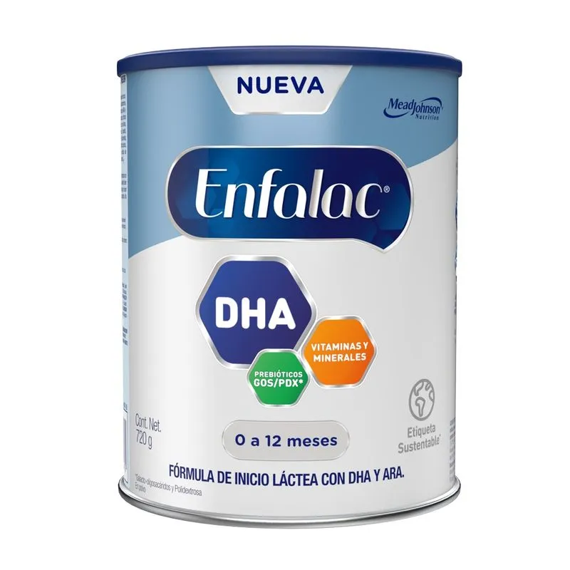 LECHE ENFALAC DHA 0-12 MESES 720 GR